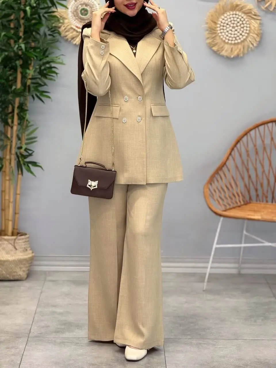 3420-کت و شلوار سوفی